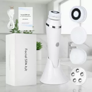 facial brush, facial cleansing brush, face scrubbing brush, exfoliating facial brush, face wash brush, silicone face scrubber, face scrubber, facial cleansing brush sonic facial cleansing brush, electric facial cleansing brush, exfoliating brush for face