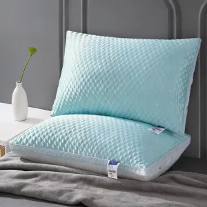 cooling pillow, ergonomic pillow, contour pillow